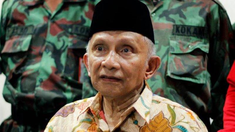 Sudah Saatnya Amien Rais Mundur Dari PAN